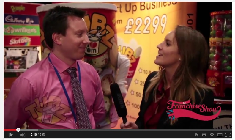 Interview with Simon, Tubz Brands at The Franchise Show 2014!