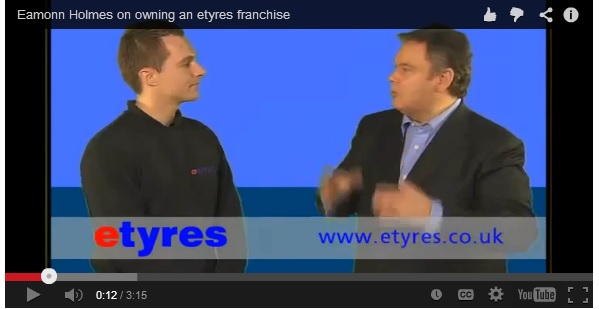 Eamonn Holmes on Owning an Etyres Franchise